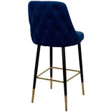 Kayoom BARSKI STOL, modra, črna, zlate barve | Shoptok.si