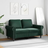  Dvosjed tamnozeleni 120 cm baršunasti | shoptok.hr