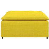  Modularni kauč s podnožjem svijetložuti 100x100x48 cm - Svjetložuta tabure | shoptok.hr