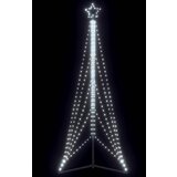 vidaXL Lučke za novoletno jelko 525 LED diod hladno bele 302 cm cene