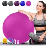 velika mehka pilates žoga za vadbo, nosečnost in ritmično gimnastiko odprta embalaža