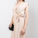 Resti Beige women's maxi dress - Clothing | Shoptok.si