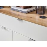 XORA omara za čevlje bela, hrast artisan | Shoptok.si
