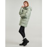 Columbia Puhovke AMAZE PUFF MID HOODED JACKET Zelena | Shoptok.si