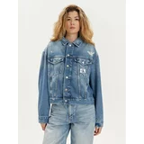 Calvin Klein Jeans Jeans jakna J20J222787 Modra Boxy Fit