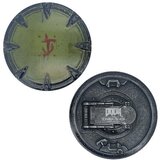 Fanattik DOOM: The Dark Ages - Saw Shield Medallion And Art Card ( 075072 ) Cene