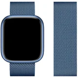 F-DESIGN FA03 magnetic steel narukvica za APPLE Watch 42 / 44 / 45 / 49 mm blue