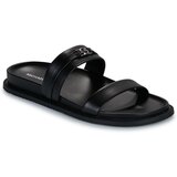 Michael Kors Sandali & Odprti čevlji MANDY FLAT SANDAL Črna | Shoptok.si