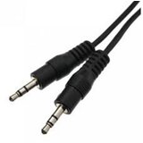 E-green Kabl audio 3.5mm - 3.5mm M/M 1.2m crni Cene