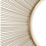 Eglo 425033 - Zidno ogledalo ESASHI, prečnik 76 cm, zlatno/crno | Eponuda.com