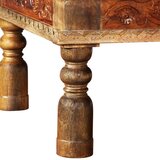  Klubska mizica trden mangov les in palisander 110x60x38 cm | Shoptok.si