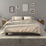  Noćni ormarići 2 kom boja dimljenog hrasta 40x35x47 5 cm | shoptok.hr