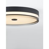 Nova Luce Mat crna željezna LED stropna svjetiljka s mogućnosti zatamnjivanja Helios – | shoptok.hr