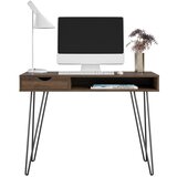 Novogratz Pisalna miza v orehovem dekorju 49x104 cm Concord – | Shoptok.si
