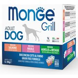 Monge grill dog mix sos za pse - jagnjetina, svinjetina i losos 12x100g Cene