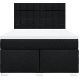  Krevet s oprugama i madracem crni 160x200 cm od tkanine | shoptok.hr
