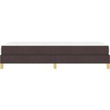 vidaXL Krevet s opruga kutije Smeđa 90 x 190 cm | shoptok.hr