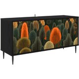  ormar ZAANDAM 102 x 33 x 51 cm Crni hrast Konstruirano drvo | shoptok.hr