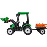 Traktor na akumulator s prikolicom MEGA D68 - zeleni | Eponuda.ba