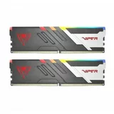 Patriot Viper Venom RGB Kit 32GB (2x16GB) DDR5-5600 DIMM PC4-44800 CL36, 1.25V - PVVR532G560C36K