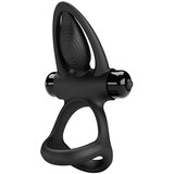 Pretty Love 2024 Vibration Cock Ring 10 Vibration Settings Black | shoptok.hr