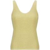 Vero Moda Majice brez rokavov VMNEWLEXSUN SHINE Rumena Cene
