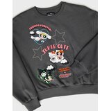 Sinsay Bluza s okruglim izrezom s printom Hello Kitty and Friends x Powerpuff Girls Slike
