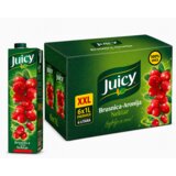 Juicy brusnica-aronija nektar, 6 x 1 l XXL Cijene