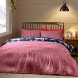 Catherine Lansfield Modra posteljnina za zakonsko posteljo 200x200 cm Ski Village – | Shoptok.si