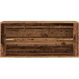 vidaXL Klupa za cipele boja staro drvo 100x35x45 cm konstruirano drvo | shoptok.hr