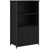 Maison Chic Visoka omara - Komoda - Predalnik črna 62x32x103,5 cm inženirski les, (21721678) Cene