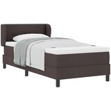  s opruga kutije Tamno smeđa 90 x 200 cm tkanina | shoptok.hr