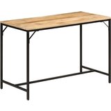 vidaXL Jedilna miza 110x55x75 cm trden robusten mangov les in železo Cene