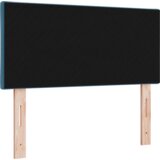 vidaXL LED glava postelje dizajn z diamantskimi bloki temno modra 90 cm žamet | Shoptok.si