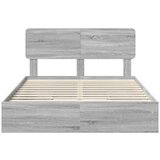  Krevet s od storage Siva Sonoma 140 x 200 cm Konstruirano drvo | shoptok.hr