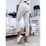 DStreet MIKI women's light beige pants UY1342 | shoptok.hr