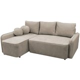 MID.YOU KOTNA SEDEŽNA GARNITURA, struktura, bouclé rjavosiva | Shoptok.si