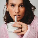 Equa CARRY Cup, termo šalica od nehrđajućeg čelika za čaj/kavu, 600ml, Sand | shoptok.hr
