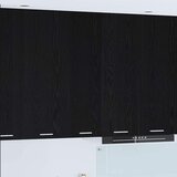 VidaXL Viseći ormarić s policom Zidne Riga Crni hrast 30 x 31 x 100 cm VidaXL Viseći ormarić s policom Zidne Riga Crni hrast 30 x 31 x 100 cm Slike