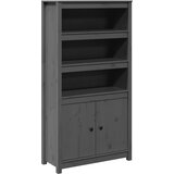  Visoka komoda siva 80 x 35 x 154 cm od masivne borovine | shoptok.hr