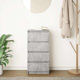  Komoda siva boja betona 37,5x35x76 cm od konstruiranog drva | Eponuda.ba