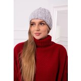 Kesi marka niezdefiniowana Cap with turn up Ariana K299 gray | shoptok.hr