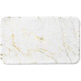 Douceur d intérieur Bijela/u zlatnoj boji kupaonska prostirka 45x75 cm Aquamarbre – Cijene