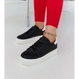 Gemre Black and white thick-soled sneakers Ruta | Shoptok.si