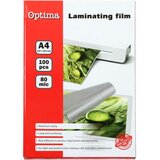 Optima žepki A4 za plastificiranje (216 x 303 mm), 80 mic, 100 kosov Cene
