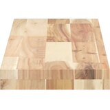  Plutajuće police 2 kom 100x20x4 cm Neobrađeno puno drvo akacije | Shoptok.si
