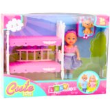 Mini Doll in Dress Double-decker Bed Dog Set | shoptok.hr