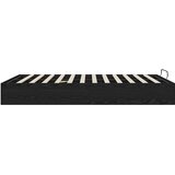  Otomanski krevet s pohranom Crni Hrast 203 x 140 x 25 cm | shoptok.hr