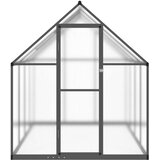  Staklenik s okvirom antracit 224 x 169 x 195 cm aluminijski | shoptok.hr