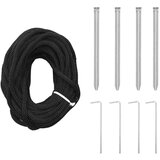 vidaXL LED božićno drvce s stalakom Plava 138.5 x 138.5 x 399 cm Metal | shoptok.hr